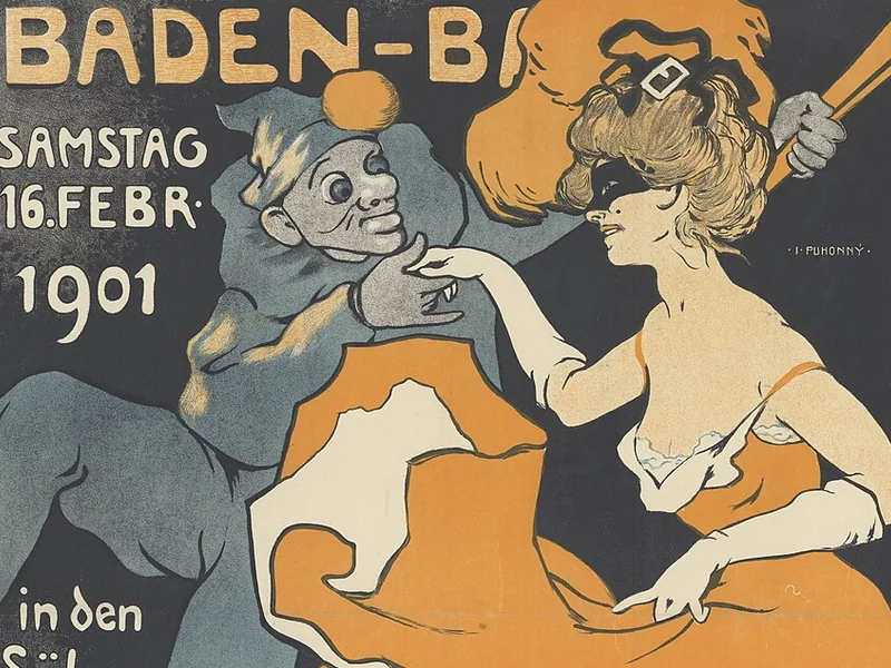 1876-Ivo Puhonny - Gran ballo in maschera al Conversationshaus